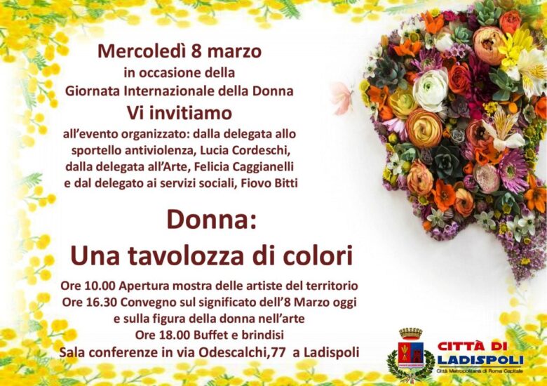 Donna: una tavolozza di colori